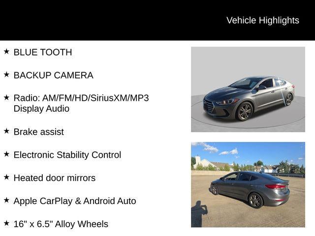 2018 Hyundai Elantra SEL
