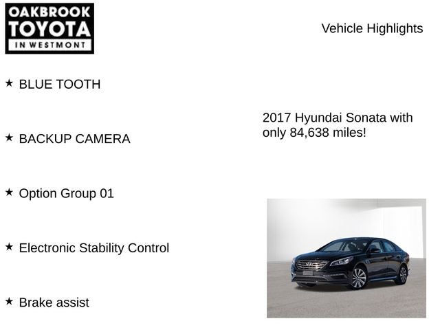 2017 Hyundai Sonata Sport