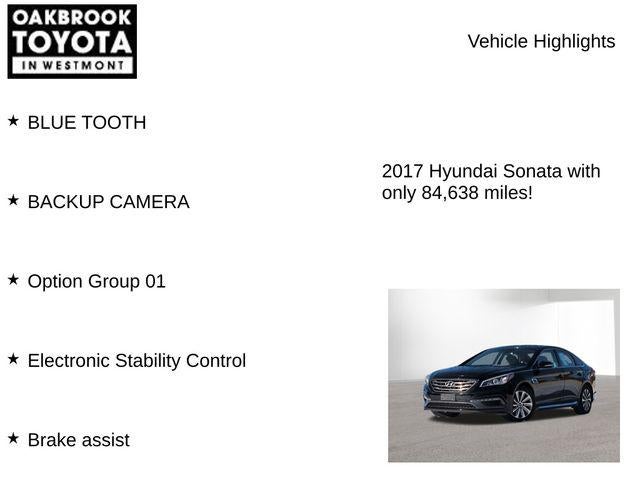 2017 Hyundai Sonata Sport