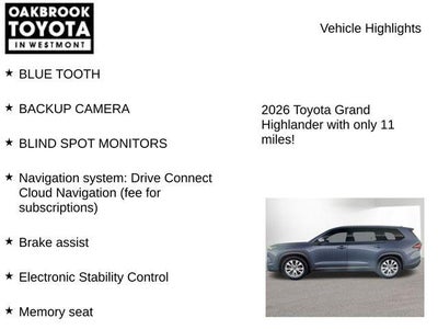 2026 Toyota GRAND HIGHLANDER Limited