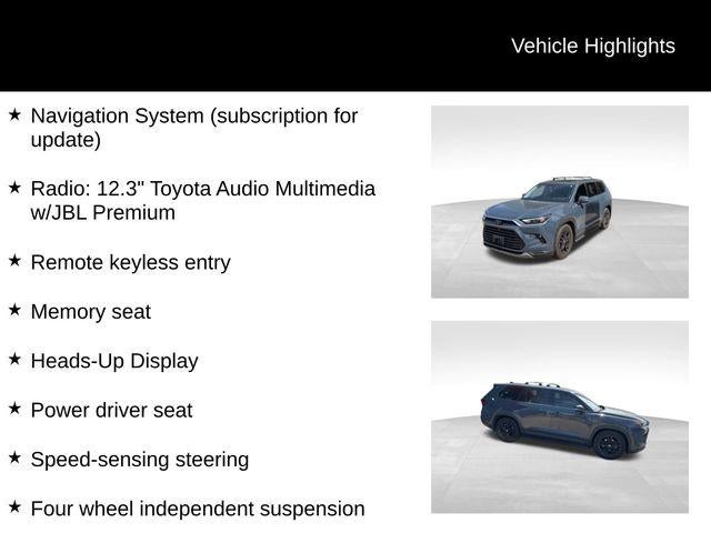 2024 Toyota Grand Highlander Platinum