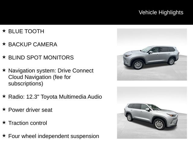 2025 Toyota Grand Highlander XLE