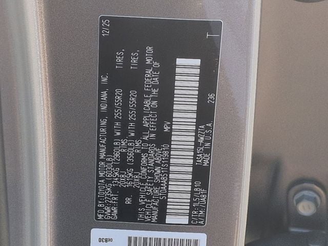 2026 Toyota GRAND HIGHLANDER Platinum