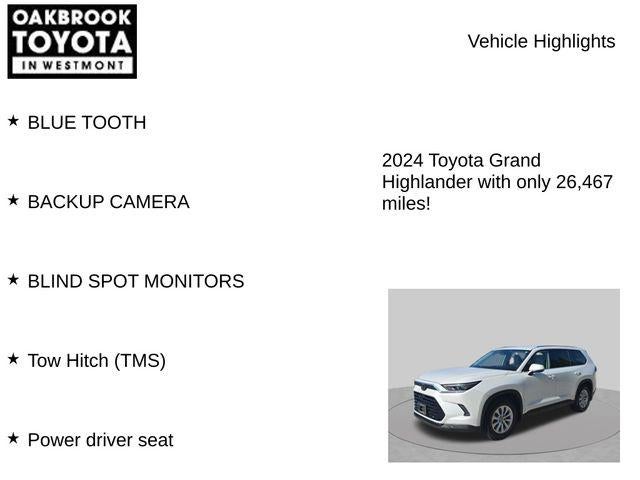 2024 Toyota Grand Highlander XLE