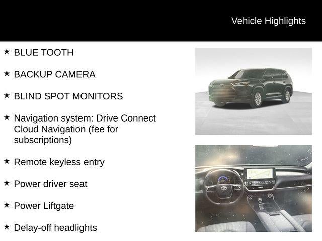 2026 Toyota Grand Highlander XLE