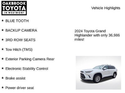 2024 Toyota Grand Highlander XLE