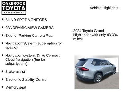 2024 Toyota GRAND HIGHLANDER Limited