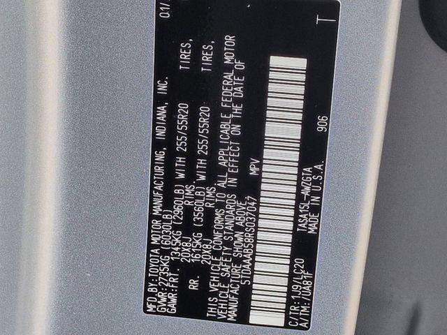 2024 Toyota GRAND HIGHLANDER Limited