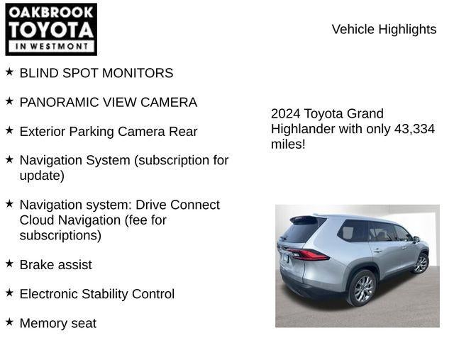 2024 Toyota GRAND HIGHLANDER Limited