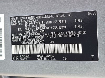 2025 Toyota Grand Highlander XLE