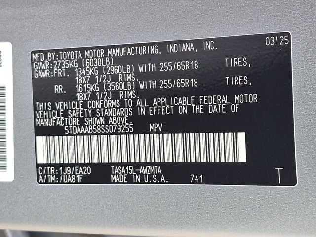 2025 Toyota Grand Highlander XLE