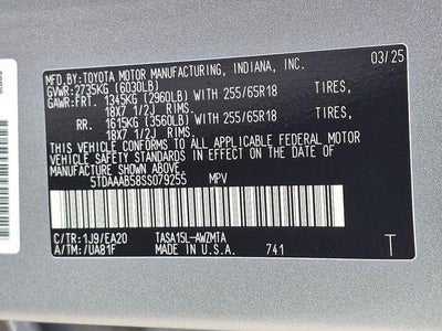 2025 Toyota Grand Highlander XLE