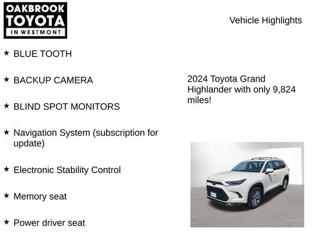 2024 Toyota Grand Highlander Limited