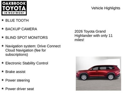 2026 Toyota GRAND HIGHLANDER HEV XLE