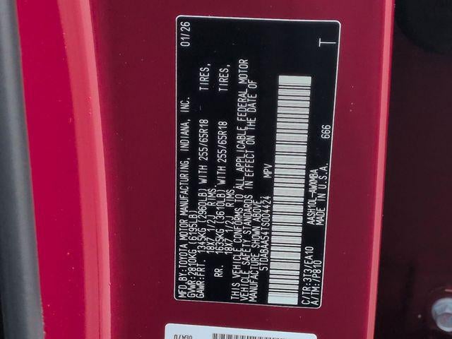 2026 Toyota GRAND HIGHLANDER HEV XLE