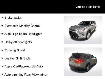2025 Toyota Grand Highlander Hybrid XLE
