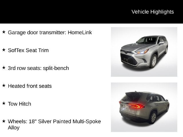 2025 Toyota Grand Highlander Hybrid XLE