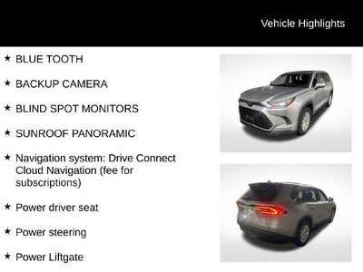 2025 Toyota Grand Highlander Hybrid XLE