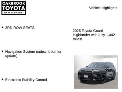 2026 Toyota GRAND HIGHLANDER HEV Limited