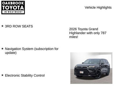 2026 Toyota GRAND HIGHLANDER HEV Limited