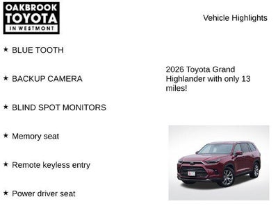 2026 Toyota Grand Highlander Hybrid Limited