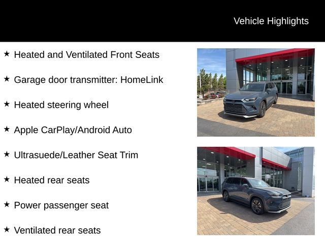 2026 Toyota Grand Highlander Hybrid MAX Platinum