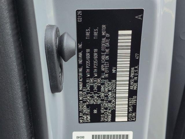 2026 Toyota SIENNA XLE AWD Woodland Edition 7 Passenger