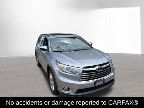 2016 Toyota Highlander Limited Platinum V6