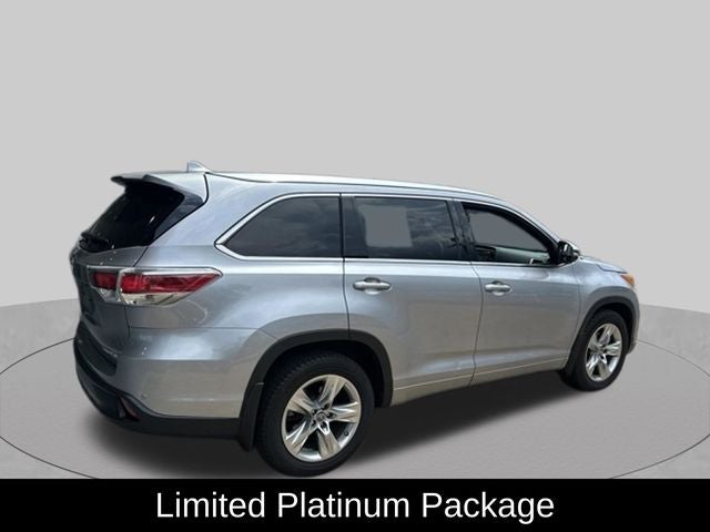 2016 Toyota Highlander Limited Platinum V6