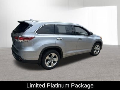 2016 Toyota Highlander Limited Platinum V6