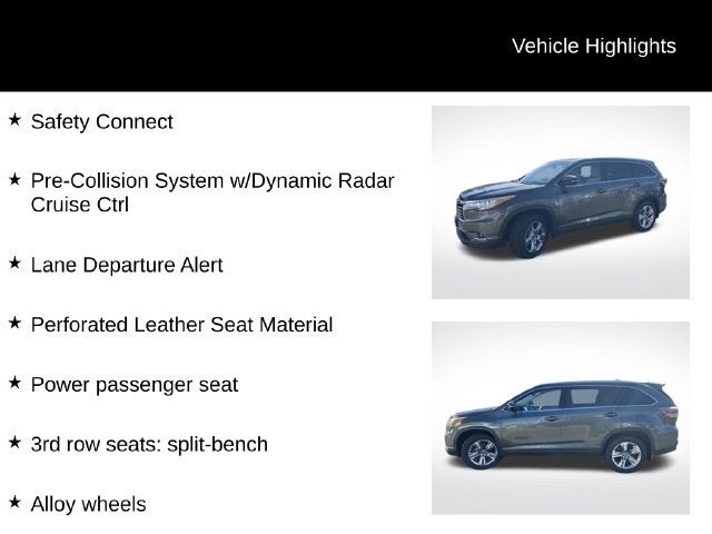 2016 Toyota Highlander Limited
