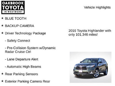 2016 Toyota Highlander Limited