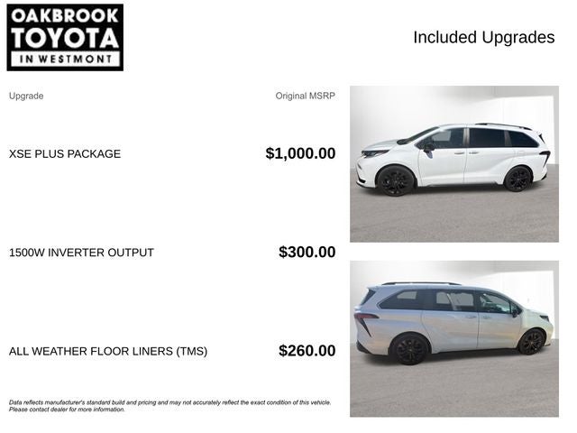 2024 Toyota Sienna XSE 7 Passenger