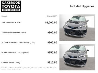 2023 Toyota SIENNA XSE AWD XSE 7 Passenger