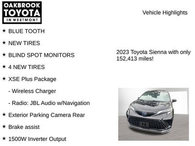 2023 Toyota SIENNA XSE AWD XSE 7 Passenger
