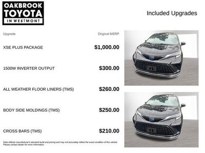 2023 Toyota SIENNA XSE AWD XSE 7 Passenger