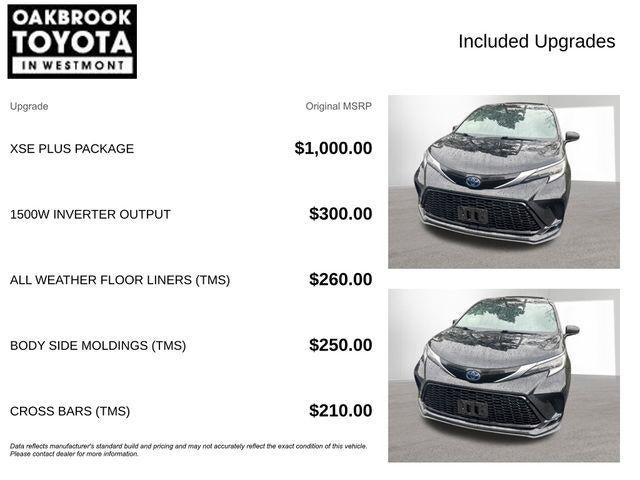 2023 Toyota SIENNA XSE AWD XSE 7 Passenger