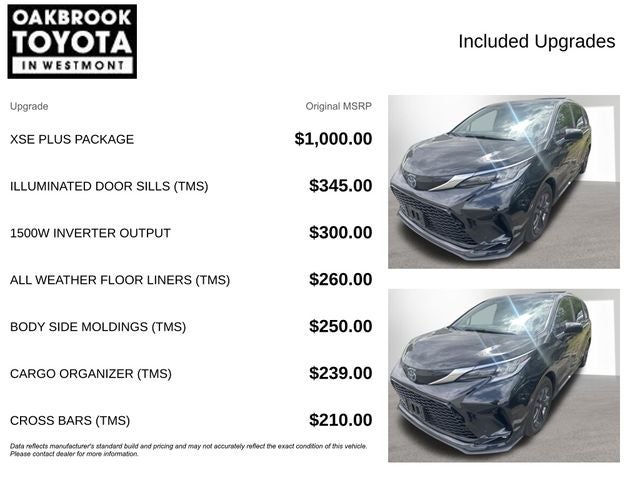 2024 Toyota SIENNA XSE AWD XSE 7 Passenger
