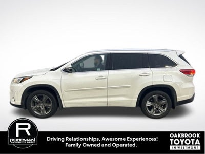 2018 Toyota Highlander Limited Platinum