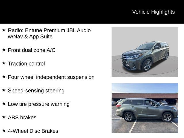 2017 Toyota Highlander Limited Platinum