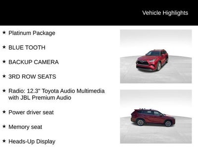 2026 Toyota Highlander Hybrid Platinum