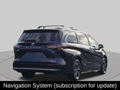 2025 Toyota Sienna Platinum 7 Passenger