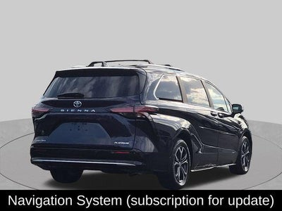 2025 Toyota Sienna Platinum 7 Passenger
