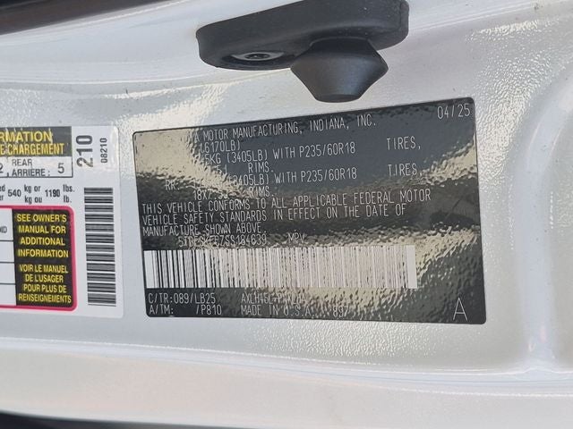 2025 Toyota Sienna Platinum 7 Passenger