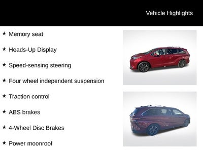 2026 Toyota Sienna Platinum 7 Passenger