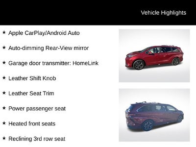 2026 Toyota Sienna Platinum 7 Passenger