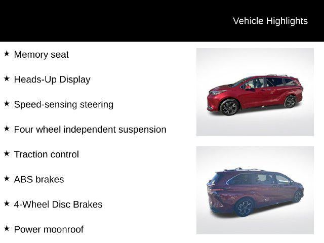 2026 Toyota Sienna Platinum 7 Passenger