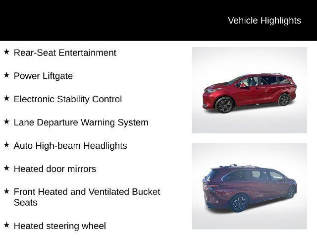 2026 Toyota Sienna Platinum 7 Passenger