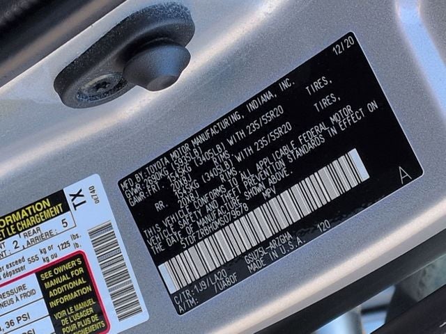 2021 Toyota HIGHLANDER Platinum