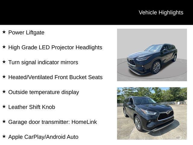 2021 Toyota Highlander Platinum